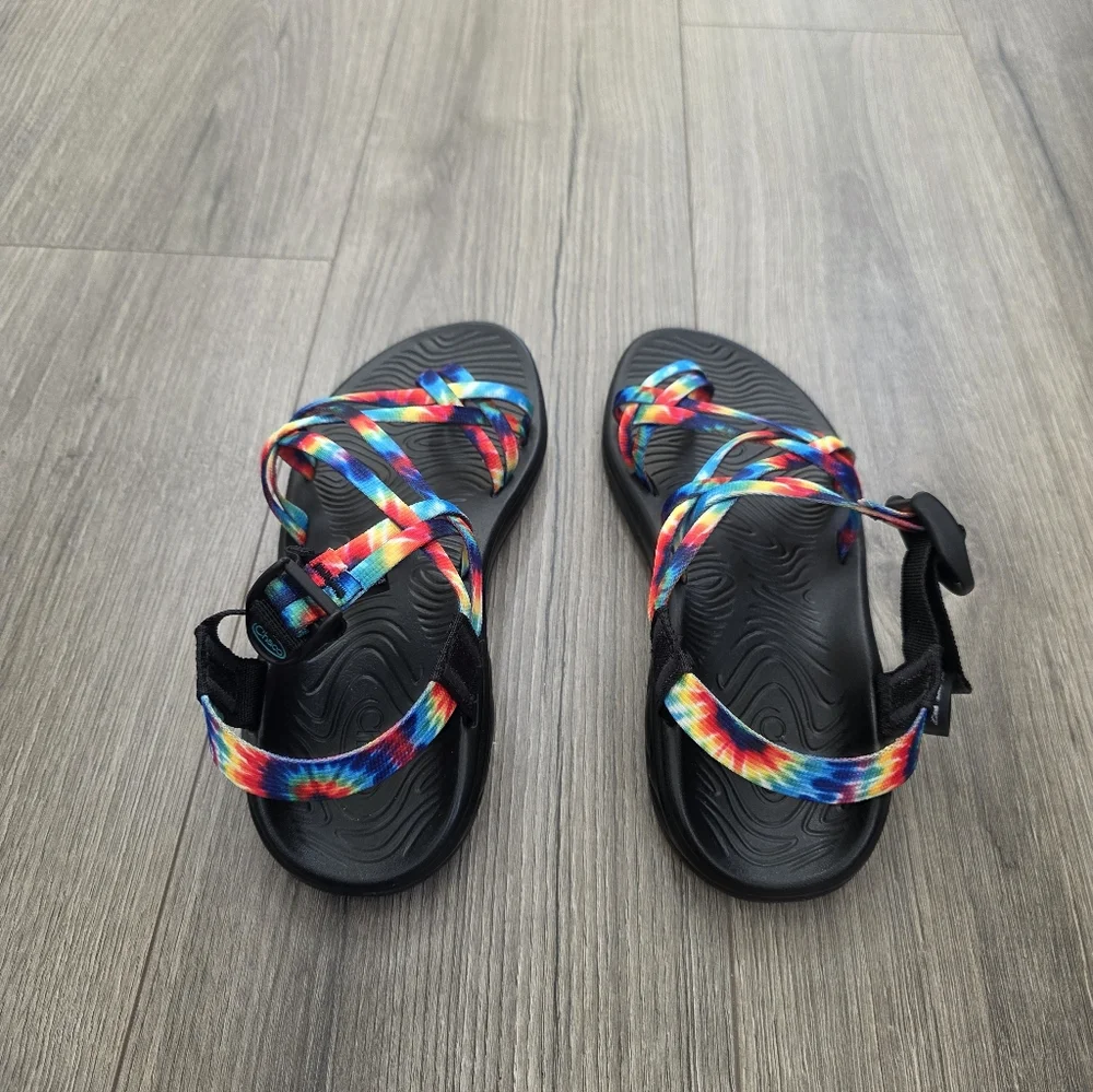 Chaco Rainbow LGBTQ Sandals Womens Size 9 - Picture 3 of 5